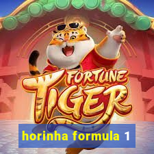 horinha formula 1